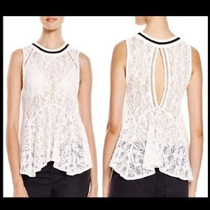Free People Lace Top